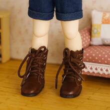 1Pair 1/6 Doll Shoes Leather Boots Versatile 30cm BJD Doll DIY Cute Accessories Princess Shoes Macaron Colored Toys Source Of Goods - Multicolor - View 2