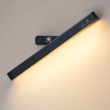 1pc USB Rechargeable Makeup Mirror Light, Eye-Caring Desk Lamp, Bedroom Lights,Aquarium Lights,Stick On Wall Lights,Wardrobe Lights,Lamp Bedroom,Reading Light, Adjustable Color & Brightness, Angle Adjustable, Wireless Makeup Light For Bathroom Mirror,Colourful Cabinet Lighting LED Lamp, Rechargeable Battery Night Light, With Lighting Memory And Magnetic Base For Easy Installation Without Adhesives, For Stairs, Kitchen And Bathroom.