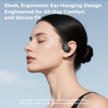 Miniso X15 Pro AI Wireless Earbuds - Smart Translation, Noise Cancellation, Ultra-Long Battery Life, 300mAh Battery, Real-Time Language Translation, Powerful Sound Effects, Suitable For Sports And Travel - Black X15Pro AI - View 5