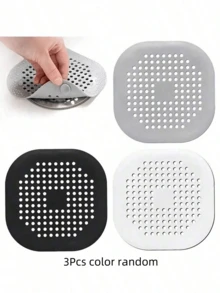 1/2/3 cái dụng cụ chặn tóc và thoát nước bằng silicon, ngăn ngừa tắc nghẽn và mùi hôi, vật dụng thiết yếu trong gia đình, thích hợp cho Giáng sinh, Halloween, Lễ tạ ơn và các ngày lễ khác - Nhiều màu - Xem 12
