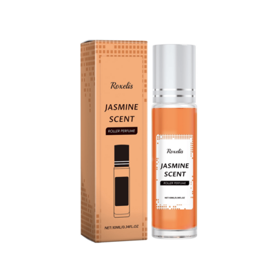 Perfume en Roll-on para Mujeres Roxelis Fragancia de Jazmín Elegante y Encantadora Fragancia Ligera Portátil Diaria Fragancia Duradera