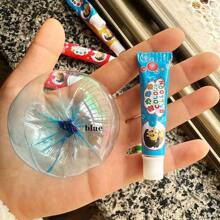 1/5/10/50pcs 4-Color Classic Plastic Bubbles, Stretchy Bubble Balloons Inflated With Straws, Creative Party Favors, Pinata Fillers For Celebrations - Multicolor - View 11