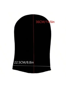 1 件 3D 全脸面具/圣诞节/化妆舞会/面部表演/恶作剧/防尘拉法帽，适合所有人、复活节、主题派对、愚人节、舞台表演、恶作剧、感恩节、新年礼物 - 黑色 - 查看 3