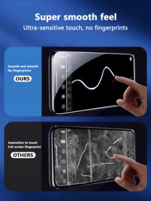 5 件适用于谷歌/手机的隐私钢化玻璃屏幕保护膜，全覆盖，易于安装，防偷窥，无气泡，防刮擦和防碎，适合生日/家人/朋友/男朋友/女朋友屏幕保护必需品，适用于日常防护、办公室、家庭隐私屏幕保护膜手机屏幕保护膜手机配件防水防震防摔防摔防刮擦防指纹 - 黑色 - 查看 10