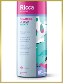 Ricca Shampoos & Conditioners - Cuca Fresca - Menta - Ver 3