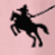 Estampado de caballero rosa