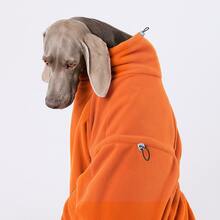 Medium-Large Dog Autumn/Winter Jumpsuit, Warm Protective Jumpsuit To Cover Belly & Legs, Thermal Lined, Suitable For Golden Retriever, German Shepherd And Other Medium-Large Breeds - Orange - View 11