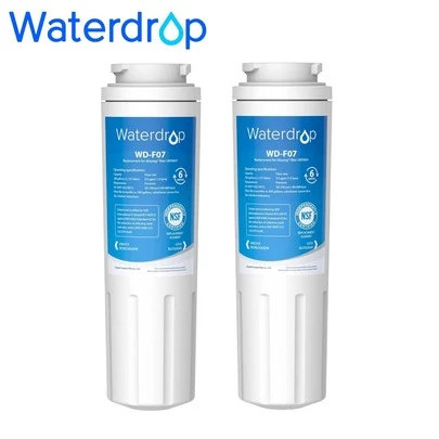 Waterdrop 2X UKF8001 Refrigerator Water Filter, Compatible With UKF8001, UKF8001AXX, UKF8001P, UKF9001, PuriClean II, FILTER 4, Sears/Kenmore 9006, 46-9006
