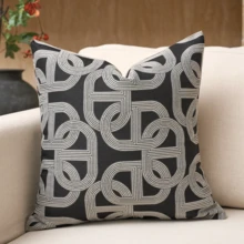 豪华装饰枕套套装，几何方形沙发垫套，现代客厅家居装饰编织枕套，无填充，适用于沙发、客厅、卧室、小屋，也可作为礼物