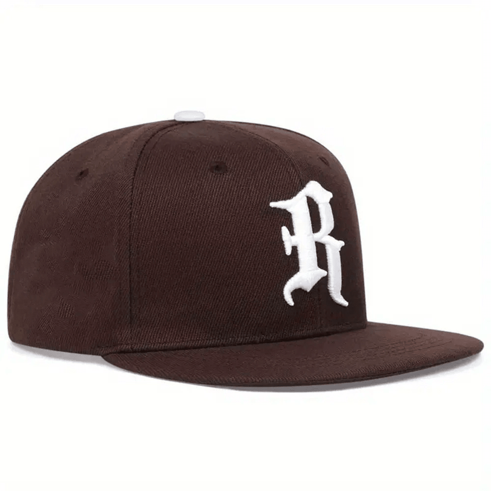 Fashionable Letter Embroidery Flat Brim Baseball Cap, Outdoor Sports Sun Protection And Shade Cool Hip-Hop Hat, Gift For Friends, Daily Comfortable And Versatile Casual Hat
