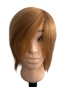 100% Real Hair Men Mannequin Heads With For Hair Training Styling Solon Hairdresser Dummy Doll Heads For Practice Hairstyles - Multicolor - View 16