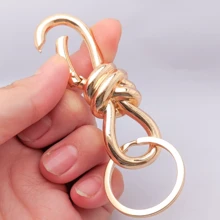 1 pieza Llavero con hebilla de nudo, Llavero con anillo en D - Accesorio de bolso de lujo de alta calidad, perfecto para añadir estilo a tu bolso, uso diario - Multicolor - View 4