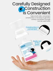 1 件多功能修补漆，防水浴室翻新漆，遮盖划痕，修复瑕疵，多功能墙面漆 - 白色1件裝 - 查看 4