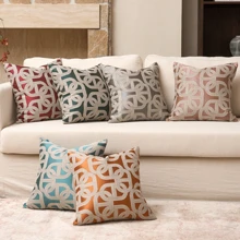 豪华装饰枕套套装，几何方形沙发垫套，现代客厅家居装饰编织枕套，无填充，适用于沙发、客厅、卧室、小屋，也可作为礼物