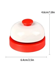 1pc Answer Buzzer, Hand Held Bell For Pets, Serving Bell, Dog Or Bird Training Bell, Desk Game Quiz Competition Buzzer - Multicolor - View 8