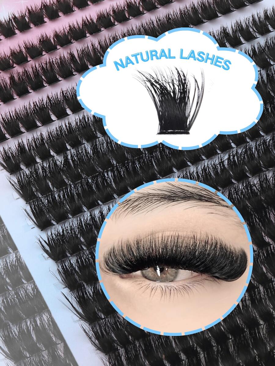 14ROWS 280PCS Individual Lash Clusters 80D Russian Volume D Curl 8-16mm Big Voluminous, Christmas Dramatic Individual Cluster Lashes 80D Cat Eye Lashes&Ultra Fluffy&Ultra Thick&Halloween Dramatic, Reusable False Eyelashes -For Wedding&Stage&Travel&Music Festival&Party&Night Out, Loved For Christmas&Halloween&Gifts&Spring Festival, Limited Lash Clusters, Eyelash Clusters, Individual Eyelashes, Lashes, Fake Lashes