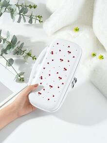 1 buah Casing Pelindung Motif Polkadot Ceri Lucu, Kompatibel dengan Switch 2 Baru (2025), Untuk Switch NS/Switch OLED/Lite, Cocok untuk Aksesori Konsol Game Switch 2, Paket Keluarga, Kantong Penyimpanan dengan Slot Kartu, Pelindung Switch, Hadiah Romantis untuk Pemain Switch - MultiWarna - View 5