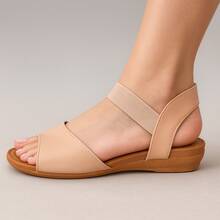 Casual Orthopedic Sandal With Elastic – Super Comfortable, Lightweight, Soft And Non-Slip For Everyday Wear - khỏa thân - Xem 1