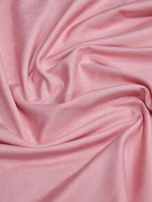 CONJUNTO SHORT ROSA RALLADO CON DISEÑO DE AMAR IDEAL PARA PLAYA O VERANO - Rosa - Ver 3