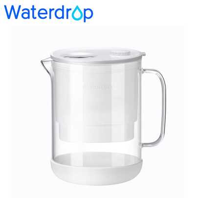 Waterdrop Water Filter Pitcher, 1.5L Water Filter Pitcher With 2-Month Filter, NSF 53&42&372 Certified, Reduces /, Chlorine, Cadmium, Copper, Mercury, WD-PT-72W