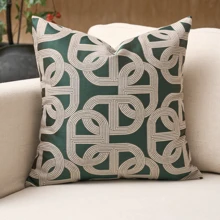 豪华装饰枕套套装，几何方形沙发垫套，现代客厅家居装饰编织枕套，无填充，适用于沙发、客厅、卧室、小屋，也可作为礼物
