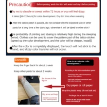 (Starfish) Temporary Tattoo, Herbal Temporary Tattoo, Realistic & Long-Lasting Temporary Tattoo, Waterproof & Scratch-Resistant, Lasts 7-15 Days