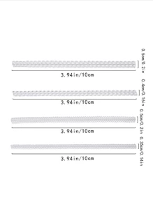 4 piezas - Ajustador de anillo de silicona flexible, ajustador de talla de anillo, espaciador de anillo o apretador de anillo - Retenedor de anillo invisible - Almohadilla reductora de talla de anillo para bodas, se ajusta a casi cualquier talla de anillo, unisex - Accesorios de anillo DIY para bodas