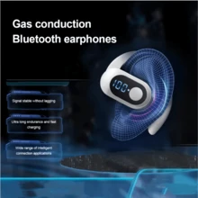 原装无线蓝牙5.3耳机数显单耳塞超长待机商务耳机高清通话耳麦户外 - 彩色 - 查看 7