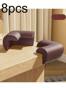 12/8/4 Stück Anti-Kollisions-Streifen, Eckenschutz, Möbel Anti-Kollisions-Wandaufkleber, Tischseitiger Weichschutz, Schutzkantenummantelung, Sicherheitsschutz Eckenschutz - Verschiedenfarbig - Übersicht 22
