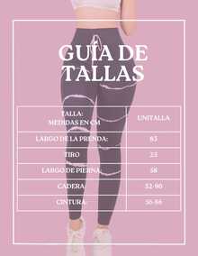 Leggings deportivos canalé stretch de cintura ancha mallas de deporte mujer - Rosa vieja - Ver 7