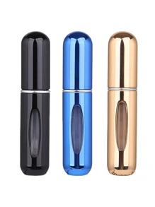 2 pièces Bouteille de parfum rose vif de 5 ml, bouteille de rangement de parfum, bouteille de vaporisateur rechargeable, bouteille de décantation de parfum, petite bouteille réutilisable