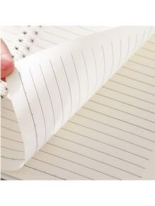 4 دفاتر ملاحظات حلزونية بحجم A5 - غلاف ناعم متين، يومية، دفتر حسابات، دفتر ملاحظات، تجليد سلكي مزدوج، مناسب للطلاب والمكتب والمحترفين (ألوان عشوائية)