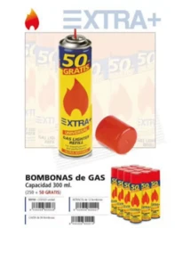 Avant 300ML UNIVERSAL LIGHTER GAS BOTTLE EXTRA TRUSTED QUALITY ASSORTED QUANTITY TO CHOOSE FROM 3 BOTTLES, 6 BOTTLES OR 12 BOTTLES - 6 Botellas - View 4