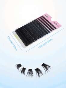 14ROWS 280PCS Individual Lash Clusters 80D Russian Volume D Curl 8-16mm Big Voluminous, Christmas Dramatic Individual Cluster Lashes 80D Cat Eye Lashes&Ultra Fluffy&Ultra Thick&Halloween Dramatic, Reusable False Eyelashes -For Wedding&Stage&Travel&Music Festival&Party&Night Out, Loved For Christmas&Halloween&Gifts&Spring Festival, Limited Lash Clusters, Eyelash Clusters, Individual Eyelashes, Lashes, Fake Lashes
