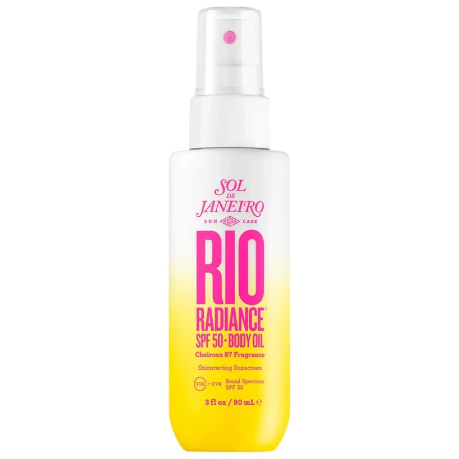 Sol De Janeiro - Rio Radiance SPF50 Shimmering Body Oil Sunscreen (90ml) - Copper - View 1