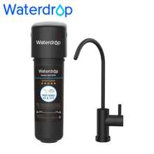 Waterdrop 10UB Undersink Water Filter System With Dedicated Faucet, NSF/ANSI 42 Certified, 30,000 Liter Water Filter Drinking Water, Reduces 99.99% Of Lead, Chlorine, And Bad Taste - 黑色 - 查看 2