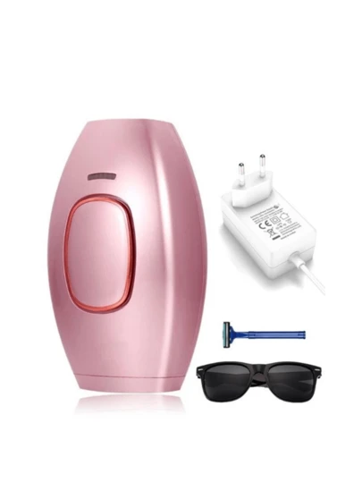 Máquina De Depilação A Laser IPL Remoção Permanente De Pelos Sem Dor  Rosto Feminino Corpo