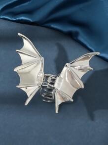 Pinza para el cabello con diseño de murciélago de Halloween - Pasador de cabello gótico y adorable para mujeres, pinza de metal tipo caimán para coleta, moño y recogidos, accesorios para el cabello de fiesta y festivales, accesorios de otoño, pasadores de cabello con diseño animal, accesorios de invierno