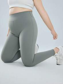 1 Stück Anti-UV Haikopf-Leggings für Frauen, hochTaille, formend, nahtlos, schlanke Beine, geeignet für Yoga, Sommer