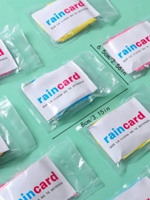 1 件男女款雨披 - 带抽绳的防水 PVC 雨衣、成人雨衣、透明连帽雨衣、便携式雨衣、露营/徒步旅行/应急、加厚女士男士雨衣、旅行、户外骑行、徒步旅行、便携式成人女士雨衣、返校用品 - 彩色 - 查看 9