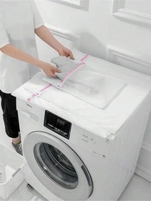 1pc/3pcs Laundry Mesh Bag - Large Washing Machine Bag For Underwear, Delicate Clothes & Summer Tops - trắng - Xem 7