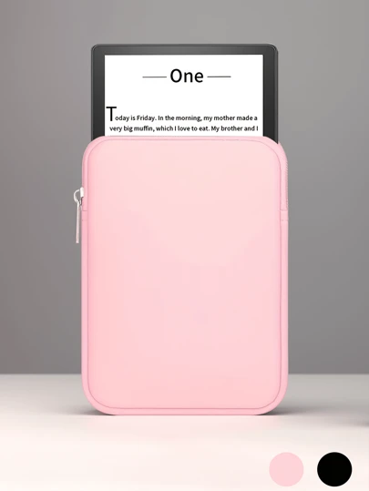 Protective Sleeve Bag Compatible With 6.8" Kindle Paperwhite (11th Gen, 2021) / 6" Kindle (11th Gen, 2022) /Kindle (11th Generation-2024 Release)(6 Inch)/ 7" Paperwhite (2024), Colorsoft Signature Edition/Kindle 10th Gen 2018/Kindle 10th Gen 2019,E-Reader Kobo Libra 2/Kobo Libra H2O ,Lightweight Portable Pouch Sleeve E-Reader Case Cover