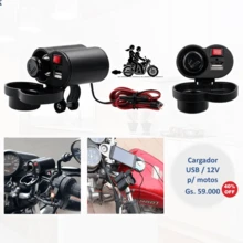 Cargador de motocicleta - Negro - Ver 5
