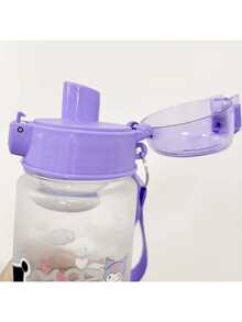 Sanrio 1 pièce, Bouteille d'eau de sport Sanrio 550ml hello kitty Cinnamoroll Kuromi - Bouteille d'eau de sport portable, étanche, isolée et pratique pour le voyage. Idéale pour le camping, la randonnée, le fitness, les activités de plein air et les cadeaux d'anniversaire