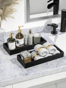 1pc Silicone Aroma Diffusion Tray, Suitable For Cross-Border Products, Can Also Be Used As A Storage Tray For Bathroom Countertops. The Silicone Soap Holder With A Marble Pattern Is A Commonly Used Ready-To-Use Item In Households. - Multicolor - View 7