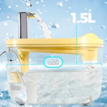 Bebedouro Automático para Gatos e Cães: Circulação de Água com Filtro de 1,5 Litro e Base Segura