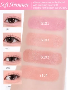 Clio Korean Makeup Smooth Gradient Eyeshadow Stick, Pearlescent Mono Eyeshadow Pencil, Eyeshadow & Lower Eyeliner & Eye Bag Dual-Use Pencil, Highlighter & Pearlescent & Brightening Pencil, Eyeshadow Stick, Multi-Dimensional Cream Eyeshadow Stick, Eyeliner Pencil, Gradient Eyeshadow Stick & Eyeliner Pencil, Brightening Eyeshadow, Smooth & Natural Gradient, Fine Texture, Long-Lasting Radiance, Smooth Application, Daily Makeup, Korean Makeup - #S103 HAZE BERRY - View 5