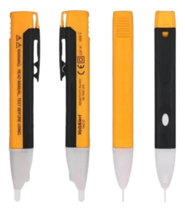 Kit 3un Caneta Detector De Energia Voltímetro Teste Tensão Sonora