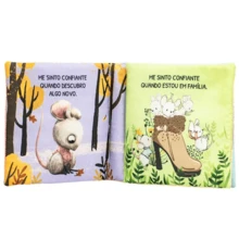 Soft Cloth Children's Book With Silicone Teether For Babies All Book - TRUSTING - View 2