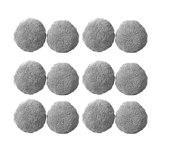  Puruikai Original Window Cleaning Cloth Window Cleaners Accessories Round Replacement Cleaning Pads For Window Cleaning Robot